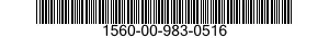 1560-00-983-0516  1560009830516 009830516