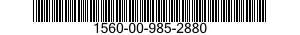 1560-00-985-2880  1560009852880 009852880