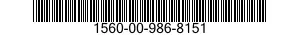 1560-00-986-8151  1560009868151 009868151