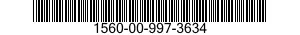 1560-00-997-3634 SUPPORT,STRUCTURAL COMPONENT,AIRCRAFT 1560009973634 009973634