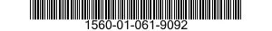 1560-01-061-9092 BRACKET,STRUCTURAL COMPONENT,AIRCRAFT 1560010619092 010619092