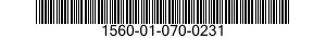1560-01-070-0231 ANGLE,AIRCRAFT 1560010700231 010700231