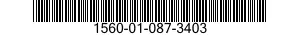 1560-01-087-3403 CHANNEL,SERVO CONTROL 1560010873403 010873403