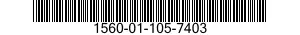 1560-01-105-7403 SUPPORT,STRUCTURAL COMPONENT,AIRCRAFT 1560011057403 011057403