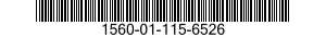 1560-01-115-6526 SUPPORT,STRUCTURAL COMPONENT,AIRCRAFT 1560011156526 011156526