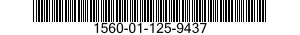 1560-01-125-9437 LEADING EDGE,AIRCRAFT 1560011259437 011259437