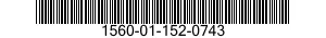1560-01-152-0743 HINGE ASSEMBLY 1560011520743 011520743