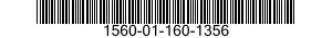 1560-01-160-1356 PLATE,STRUCTURAL,AIRCRAFT 1560011601356 011601356