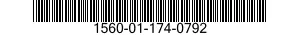 1560-01-174-0792 SKIN,AIRCRAFT 1560011740792 011740792
