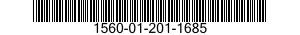 1560-01-201-1685 PLATE,STRUCTURAL,AIRCRAFT 1560012011685 012011685