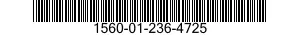 1560-01-236-4725 TRAILING EDGE,AIRCRAFT 1560012364725 012364725