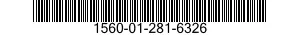 1560-01-281-6326 PLATE,STRUCTURAL,AIRCRAFT 1560012816326 012816326