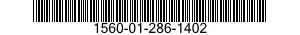 1560-01-286-1402 PLATE,STRUCTURAL,AIRCRAFT 1560012861402 012861402