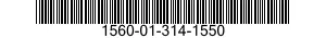 1560-01-314-1550 PLATE,STRUCTURAL,AIRCRAFT 1560013141550 013141550