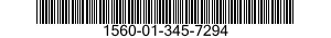 1560-01-345-7294 PLATE,STRUCTURAL,AIRCRAFT 1560013457294 013457294