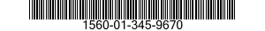 1560-01-345-9670 INTERCOSTAL,AIRCRAFT 1560013459670 013459670