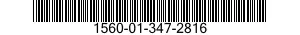 1560-01-347-2816 WEB,STRUCTURAL COMPONENT,AIRCRAFT 1560013472816 013472816