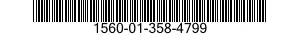 1560-01-358-4799 WEB,STRUCTURAL COMPONENT,AIRCRAFT 1560013584799 013584799