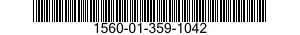 1560-01-359-1042 SUPPORT,STRUCTURAL COMPONENT,AIRCRAFT 1560013591042 013591042