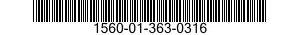 1560-01-363-0316 LEADING EDGE,AIRCRAFT 1560013630316 013630316
