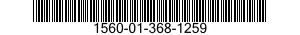 1560-01-368-1259 PLATE,STRUCTURAL,AIRCRAFT 1560013681259 013681259