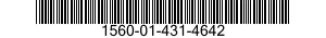 1560-01-431-4642 SUPPORT,STRUCTURAL COMPONENT,AIRCRAFT 1560014314642 014314642