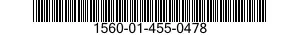 1560-01-455-0478 RIB,STIFFENER,AIRCRAFT 1560014550478 014550478