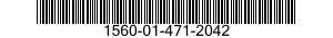 1560-01-471-2042 PLATE,STRUCTURAL,AIRCRAFT 1560014712042 014712042