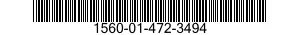 1560-01-472-3494 SUPPORT,STRUCTURAL COMPONENT,AIRCRAFT 1560014723494 014723494