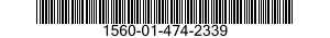 1560-01-474-2339 TRAILING EDGE,AIRCRAFT 1560014742339 014742339