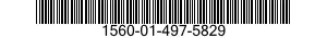 1560-01-497-5829 SUPPORT,STRUCTURAL COMPONENT,AIRCRAFT 1560014975829 014975829