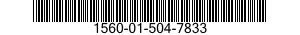 1560-01-504-7833 PLATE,STRUCTURAL,AIRCRAFT 1560015047833 015047833