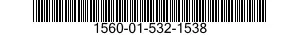 1560-01-532-1538 CHANNEL,AIRCRAFT 1560015321538 015321538