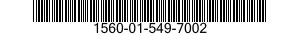 1560-01-549-7002 WEB,STRUCTURAL COMPONENT,AIRCRAFT 1560015497002 015497002
