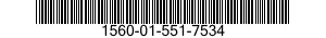 1560-01-551-7534 LEADING EDGE,AIRCRAFT 1560015517534 015517534