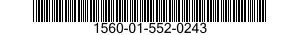 1560-01-552-0243 STIFFENER,AIRCRAFT 1560015520243 015520243