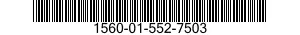 1560-01-552-7503 WEB,STRUCTURAL COMPONENT,AIRCRAFT 1560015527503 015527503