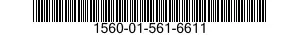1560-01-561-6611 CHANNEL,AIRCRAFT 1560015616611 015616611