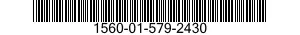1560-01-579-2430 PLATE,STRUCTURAL,AIRCRAFT 1560015792430 015792430