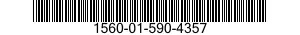 1560-01-590-4357 PLATE,STRUCTURAL,AIRCRAFT 1560015904357 015904357