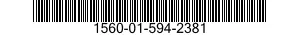 1560-01-594-2381 SEAL,INFLATABLE,WING FAIRING,AIRCRAFT 1560015942381 015942381
