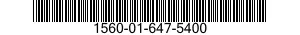 1560-01-647-5400 SUPPORT,STRUCTURAL COMPONENT,AIRCRAFT 1560016475400 016475400