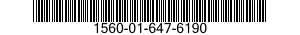 1560-01-647-6190 STRUT,AIRCRAFT 1560016476190 016476190