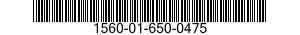 1560-01-650-0475 BRACKET,STRUCTURAL COMPONENT,AIRCRAFT 1560016500475 016500475