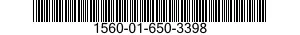 1560-01-650-3398 WEB,STRUCTURAL COMPONENT,AIRCRAFT 1560016503398 016503398