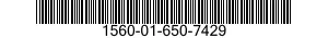 1560-01-650-7429 SEAL,INFLATABLE,WING FAIRING,AIRCRAFT 1560016507429 016507429