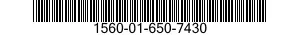 1560-01-650-7430 SEAL,INFLATABLE,WING FAIRING,AIRCRAFT 1560016507430 016507430