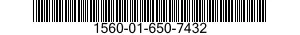 1560-01-650-7432 SEAL,INFLATABLE,WING FAIRING,AIRCRAFT 1560016507432 016507432