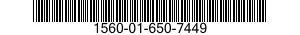 1560-01-650-7449 SEAL,INFLATABLE,WING FAIRING,AIRCRAFT 1560016507449 016507449