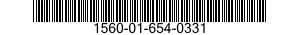 1560-01-654-0331 BRACKET,STRUCTURAL COMPONENT,AIRCRAFT 1560016540331 016540331